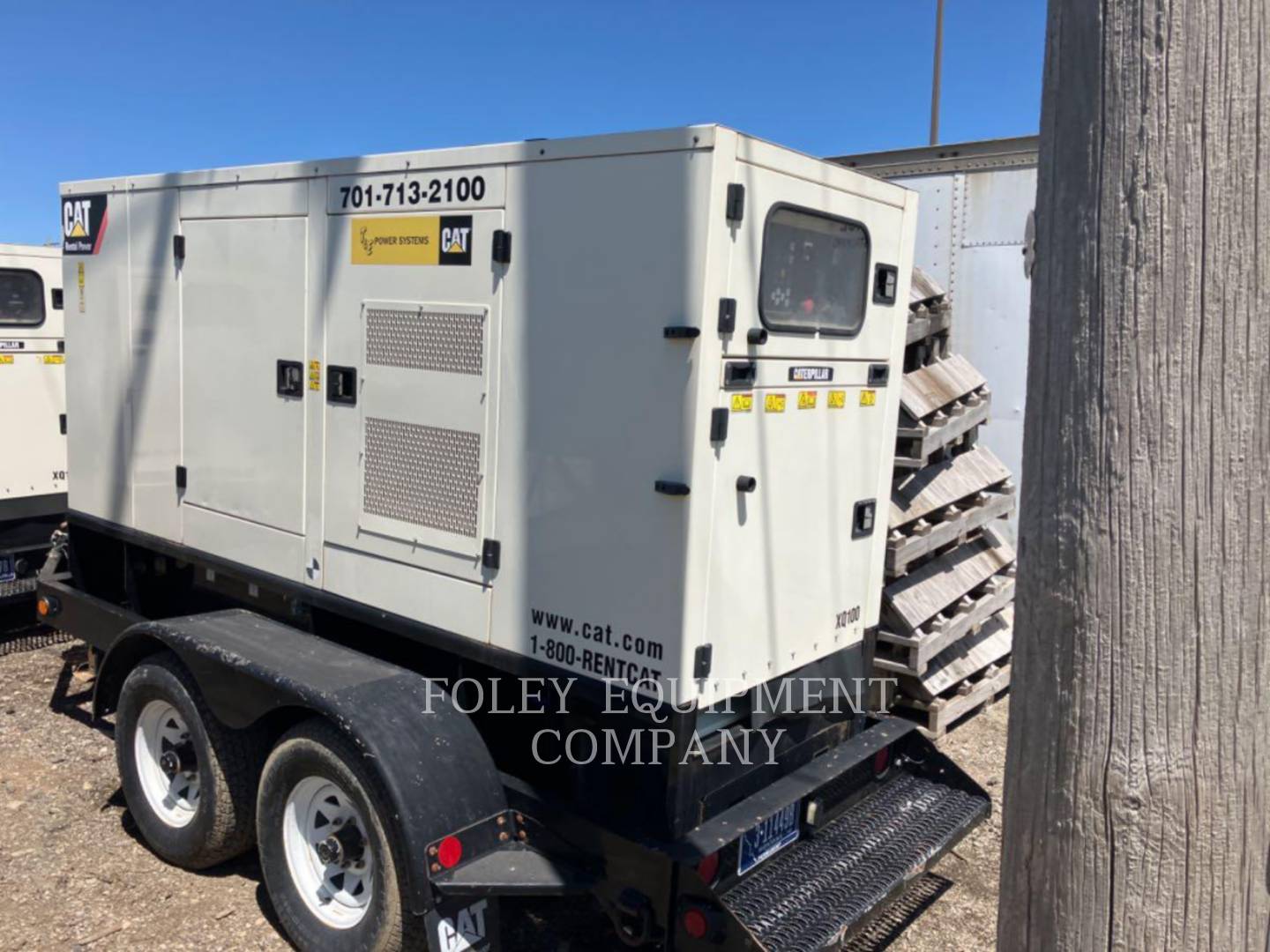 100 KW Caterpillar #XQ100, diesel generator set, dual volt, Tier 3, 2013 - Image 4