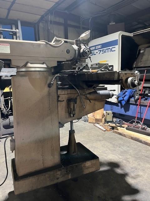 Lagun #FTV-2S, Vertical Milling Machine, 10" x 50" Table, 4200 RPM, 3 HP, 440 V., - Image 2