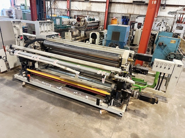 Reifenhauser, 3 meter wide (112" finished) 5-layer cast film extrusion line, less extruders, 2011 - Image 1