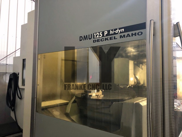 DMG, Mori Deckel Maho #DMU-125P-hi-dyn, vertical machining center, 5-Axis, 60 automatic tool changer, 49.2" - Image 2