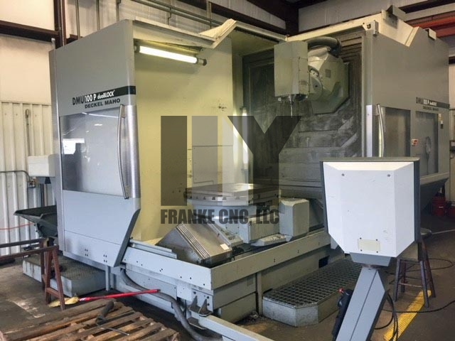 DMG, Mori Deckel Maho #DMU-100P-duoBLOCK, vertical machining center, 5-Axis, 60 automatic tool changer 39.4" - Image 2
