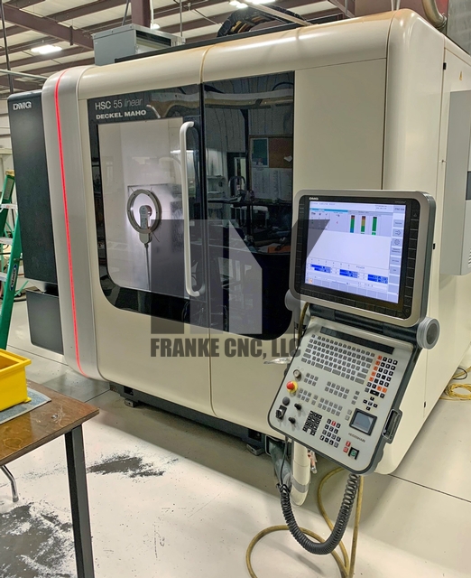 DMG, Mori Deckel Maho #HSC-55-linear, vertical machining center, 30 automatic tool changer, 17.7" X, 22.8" Y - Image 1