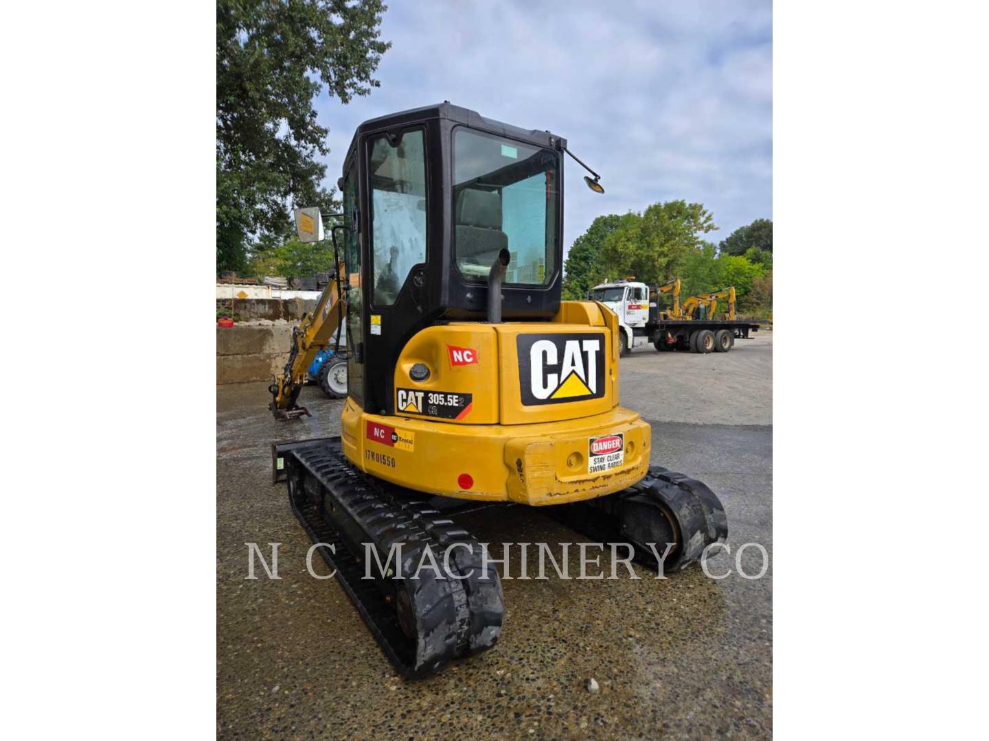 Caterpillar 305.5E2CRB, Crawler Excavator, 3316 hours, S/N: CR504981, 2018 - Image 4