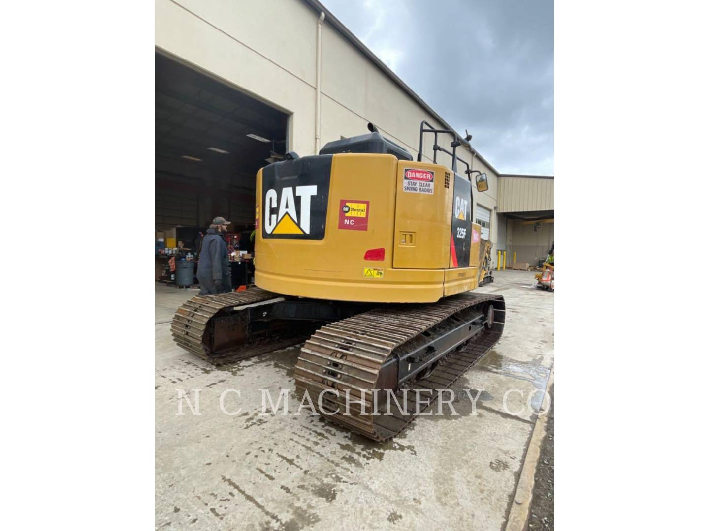 Caterpillar 325F LCR, Crawler Excavator, 5830 hours, S/N: XAA10299, 2017 - Image 2