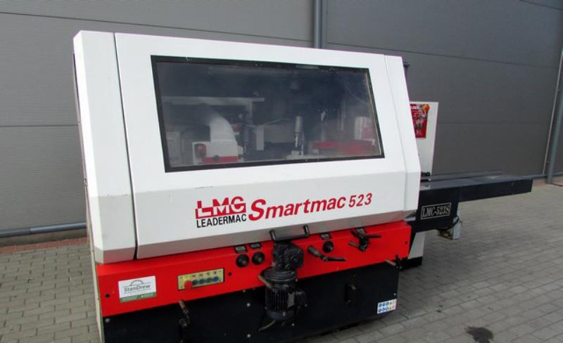 Leadermac #Smartmax-523, Moulder, 5-Head, 6000 RPM, 78 FPM Feed Speed, 6' 7" Infeed Table, 400 V., 2000 - Image 6