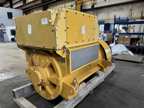 1505 KW, 1200 RPM, ABB #AGM-0500BK06-DAP, diesel generator end, 346/600 Volts, 3-phase, 2016 - Image 1