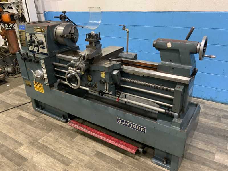 17" x 40" Osama-SR #SJ17006, Gap Bed Engine Lathe, 17" Swing, 2000 RPM, 56 TPI, 10" 3-Jaw Chucks, 5 HP, 1984 - Image 2