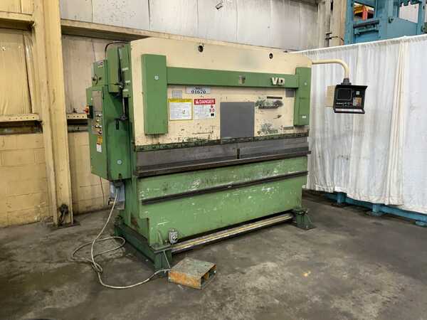60 Ton, LVD #PPBL 60/25, Hydraulic Press Brake, 80.7" between housing, 8" Throat, 3.9" Stroke, 6.4 HP, 100" OA - Image 10
