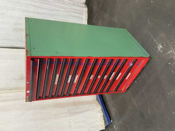 13 Drawer Lista Cabinet, 28" W x 28" D x 59" H - Image 1