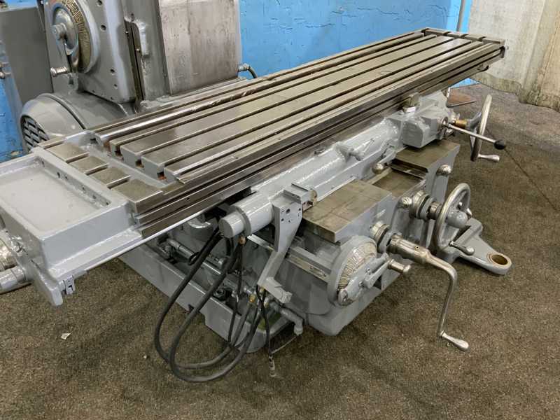 Kearney & Trecker #420TF-17, Vertical/Horizontal Mill, 80" x 17" Table, 1500 RPM, 15 HP - Image 2