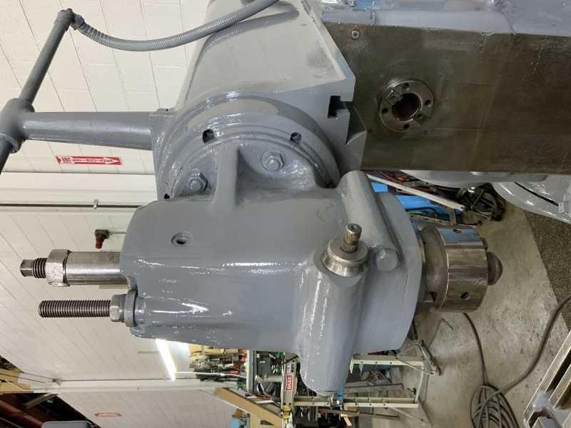 Kearney & Trecker #420TF-17, Vertical/Horizontal Mill, 80" x 17" Table, 1500 RPM, 15 HP - Image 9
