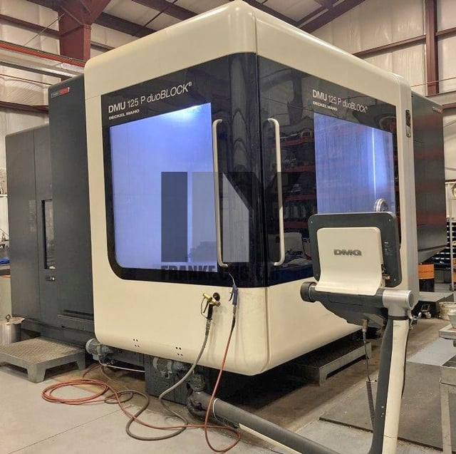 DMG, Mori Deckel Maho #DMU-125P-duoBLOCK, CNC vertical machining center, 120 automatic tool changer, 49.2" X - Image 1