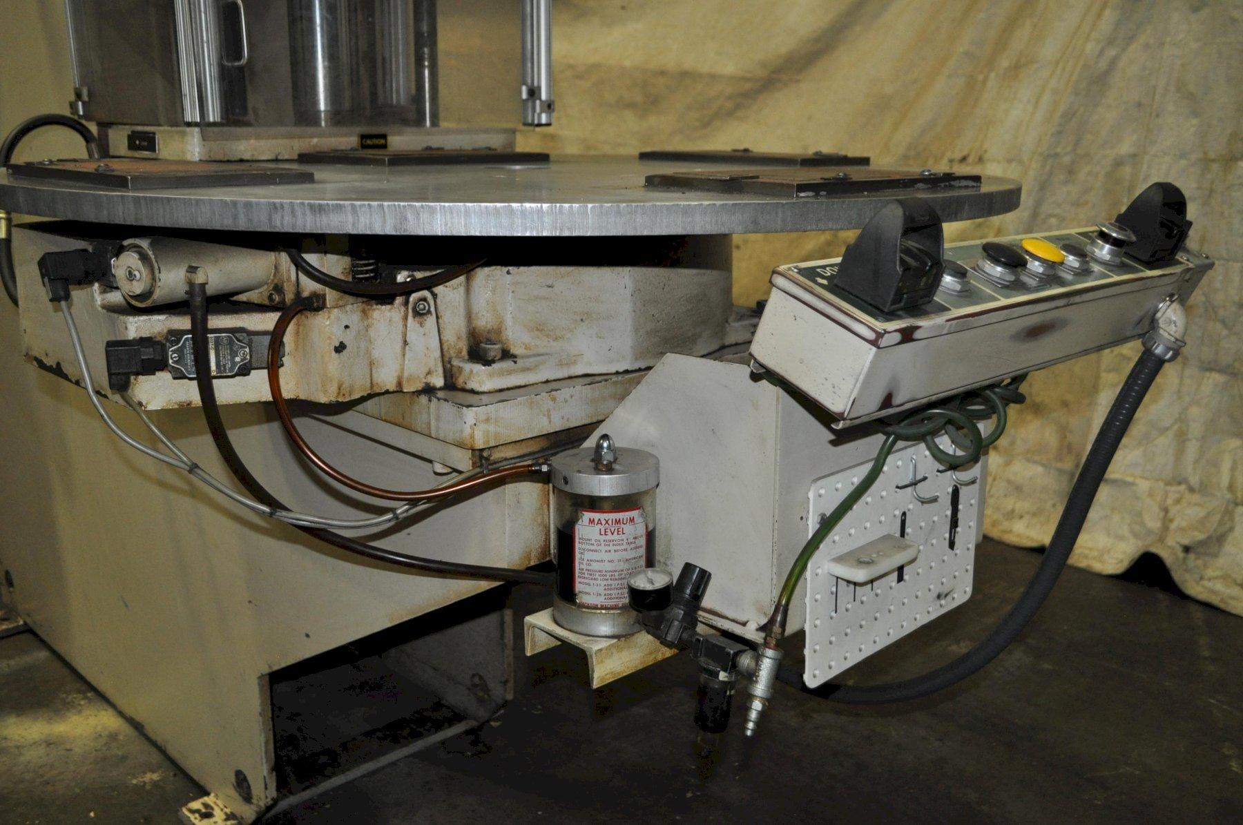 30 Ton, Greenerd #HCA-30-30L8, hydraulic press, 15" stroke, 20" daylight, 10" throat, 24" x13" bed, 120 - Image 8