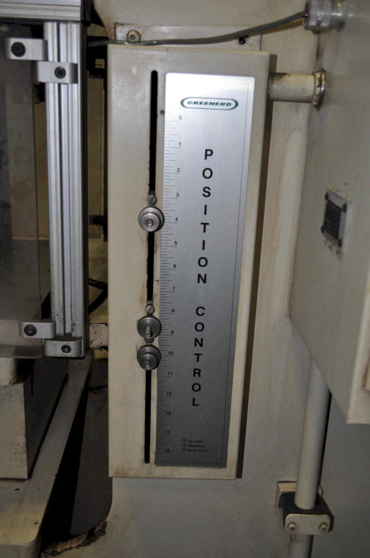 30 Ton, Greenerd #HCA-30-30L8, hydraulic press, 15" stroke, 20" daylight, 10" throat, 24" x13" bed, 120 - Image 9