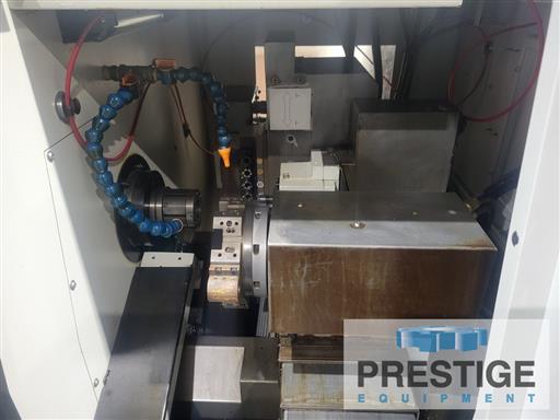 Swistek #GT328DDY, Swiss Type, 19.68"swing, 1.25"turning diameter, Fanuc OiTF, 8 pos. turret, tooling, 2018 - Image 5