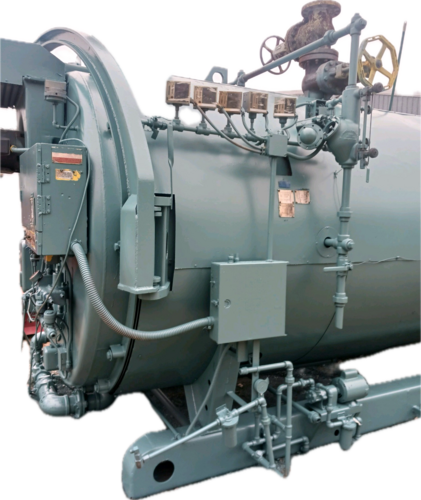 Cleaver Brooks #CB-200-300, Boiler, Natural Gas/Oil, 150 psi, 12553000 BTU/hr., 1974 - Image 4