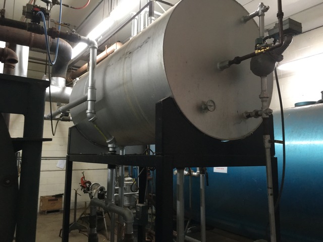 250 HP York-Shipley #SPL-300-N6, Great Green House Boiler, 15 psi, DG-105S modulating burner, 1974 - Image 8