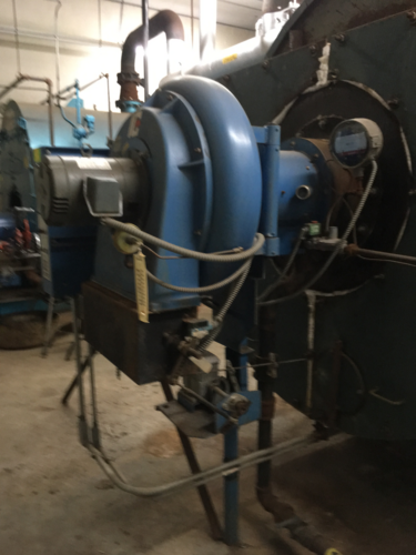 250 HP York-Shipley #SPL-300-N6, Great Green House Boiler, 15 psi, DG-105S modulating burner, 1974 - Image 10