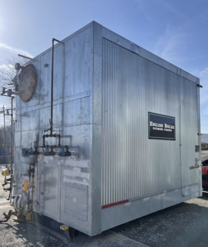 Englist Boiler, Gas Fired Steam Boiler, 2047 sq.ft., 25000 lb./hr., 250 psi, 2011 - Image 2
