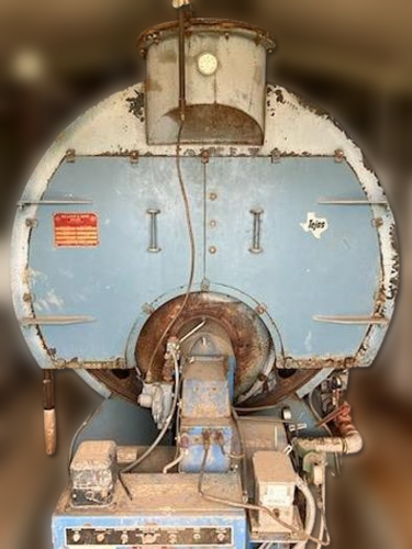 150 HP Williams & Davis #150-HP, Steam Boiler, Natural Gas/Diesel, 150 psi, 2012 - Image 1