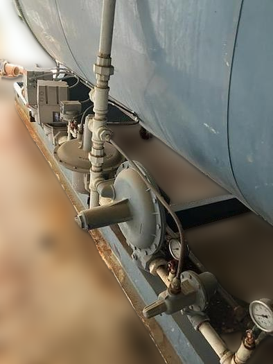 150 HP Williams & Davis #150-HP, Steam Boiler, Natural Gas/Diesel, 150 psi, 2012 - Image 8