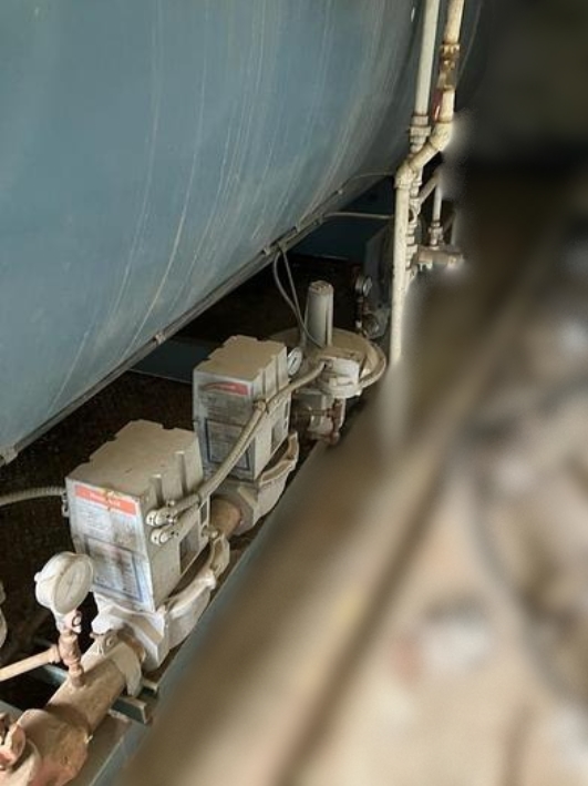 150 HP Williams & Davis #150-HP, Steam Boiler, Natural Gas/Diesel, 150 psi, 2012 - Image 10