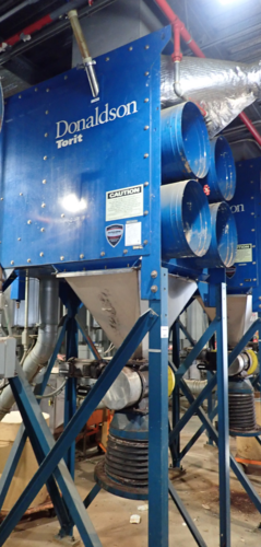 Donaldson Torit #DFT-2-4, Dust Collector System, Bag In/Bag Out Filter Housing, Exhaust Blower, Final Filter - Image 2