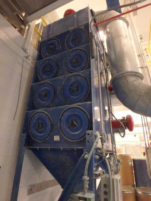 8000 cfm Donaldson #DFT4-16, (16) cartridge filters, 3040 sq.ft., 20 HP, 230/460 V - Image 3