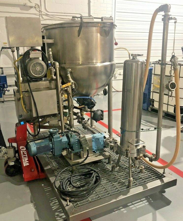 Process Systems Inc, Processing System, Mixing Tank/Pump/Filter, Stainless Steel - Image 4