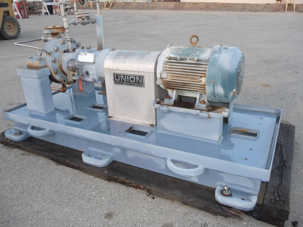 41 GPM @ 344' TDH Union, Centrifugal Pumps, 1-1/2 x 2 x 10A HHS size, 15 HP, 460 V, 3500 RPM - Image 4