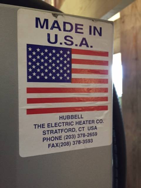 Hubbell #SH-200-0-120SST4, Water Heater Electric Storage Tank - Image 9