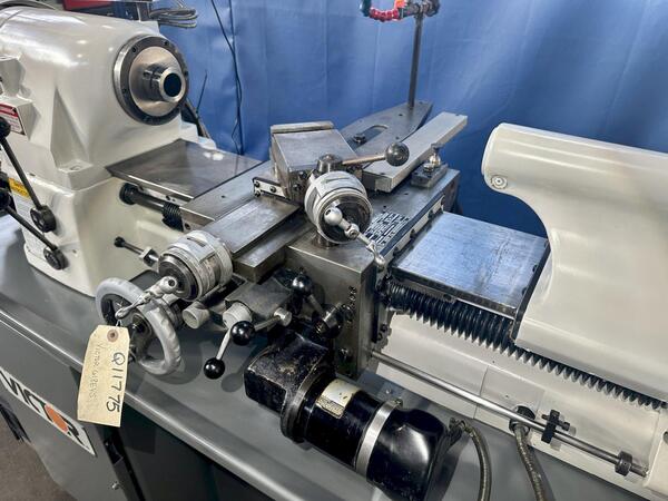 11" x 18" Victor #618EVS, precision lathe, collet chuck, 4000 RPM, compound cross slide, tailstock, 2005 - Image 3