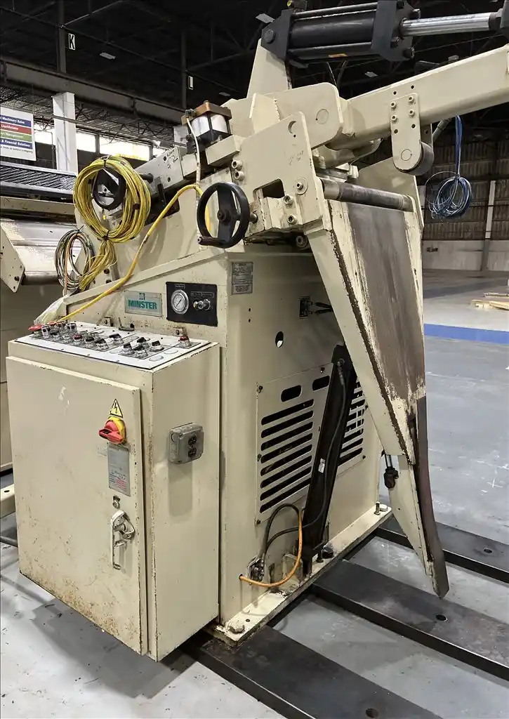 26" x .35" Minster, Servo Feed Line, 15000 lb., w/MEF5-26S Servo Feed, MTT12-26S Thread Table, MSH30-26-7 - Image 6