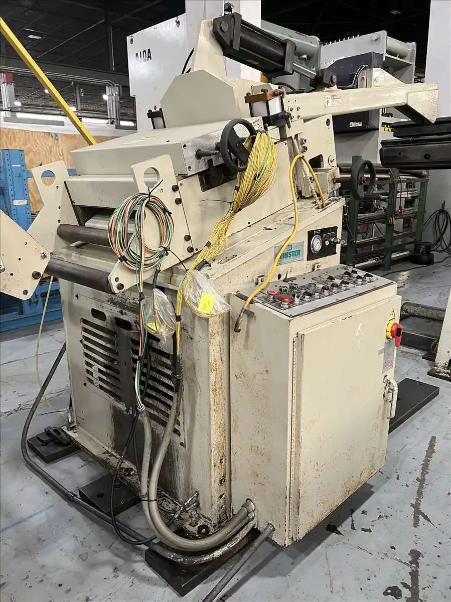 26" x .35" Minster, Servo Feed Line, 15000 lb., w/MEF5-26S Servo Feed, MTT12-26S Thread Table, MSH30-26-7 - Image 8