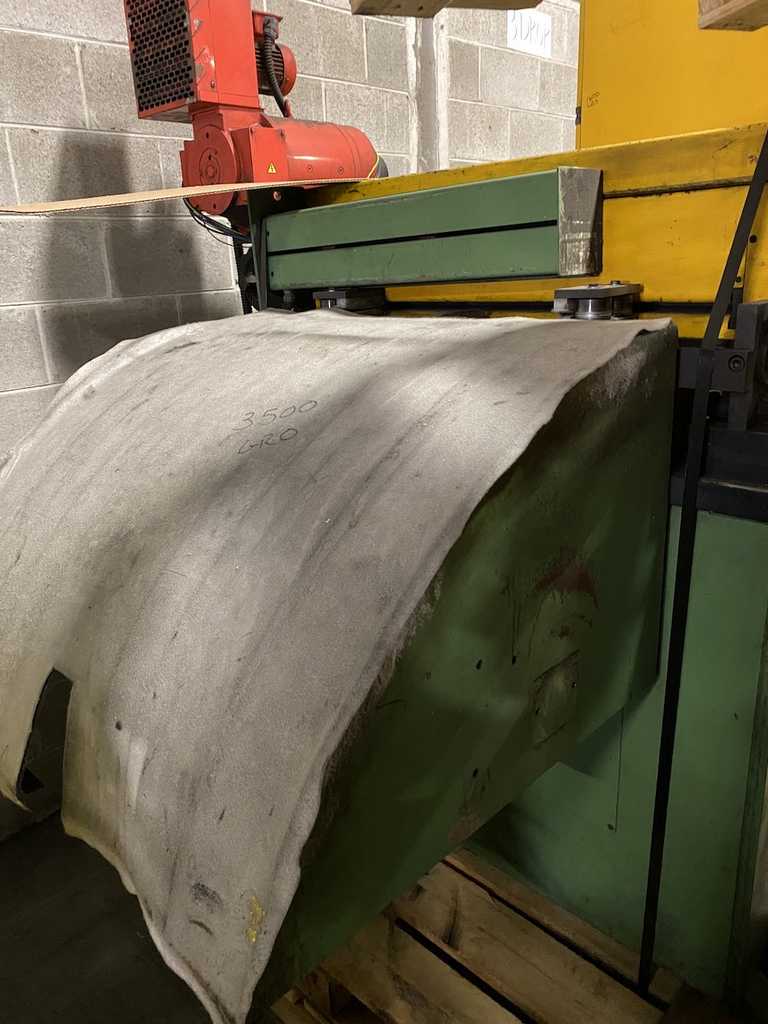 32" x .078" Atkin, Cut-To-Length line, 11000 lb., 32" W, 60" OD, 16"-20" ID, 140 FPM, 42" passline, 1996 - Image 2