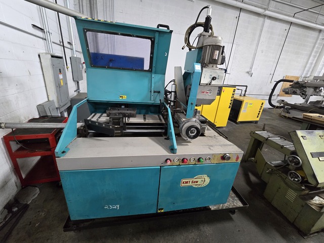4" Kalamazoo Machine Tool #C-370-A, non-ferrous automatic cold saw, 14-1/2" blade, 13-89 RPM, clamp vise - Image 1