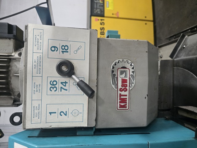 4" Kalamazoo Machine Tool #C-370-A, non-ferrous automatic cold saw, 14-1/2" blade, 13-89 RPM, clamp vise - Image 7
