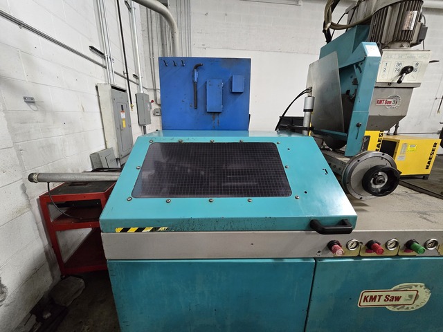4" Kalamazoo Machine Tool #C-370-A, non-ferrous automatic cold saw, 14-1/2" blade, 13-89 RPM, clamp vise - Image 10