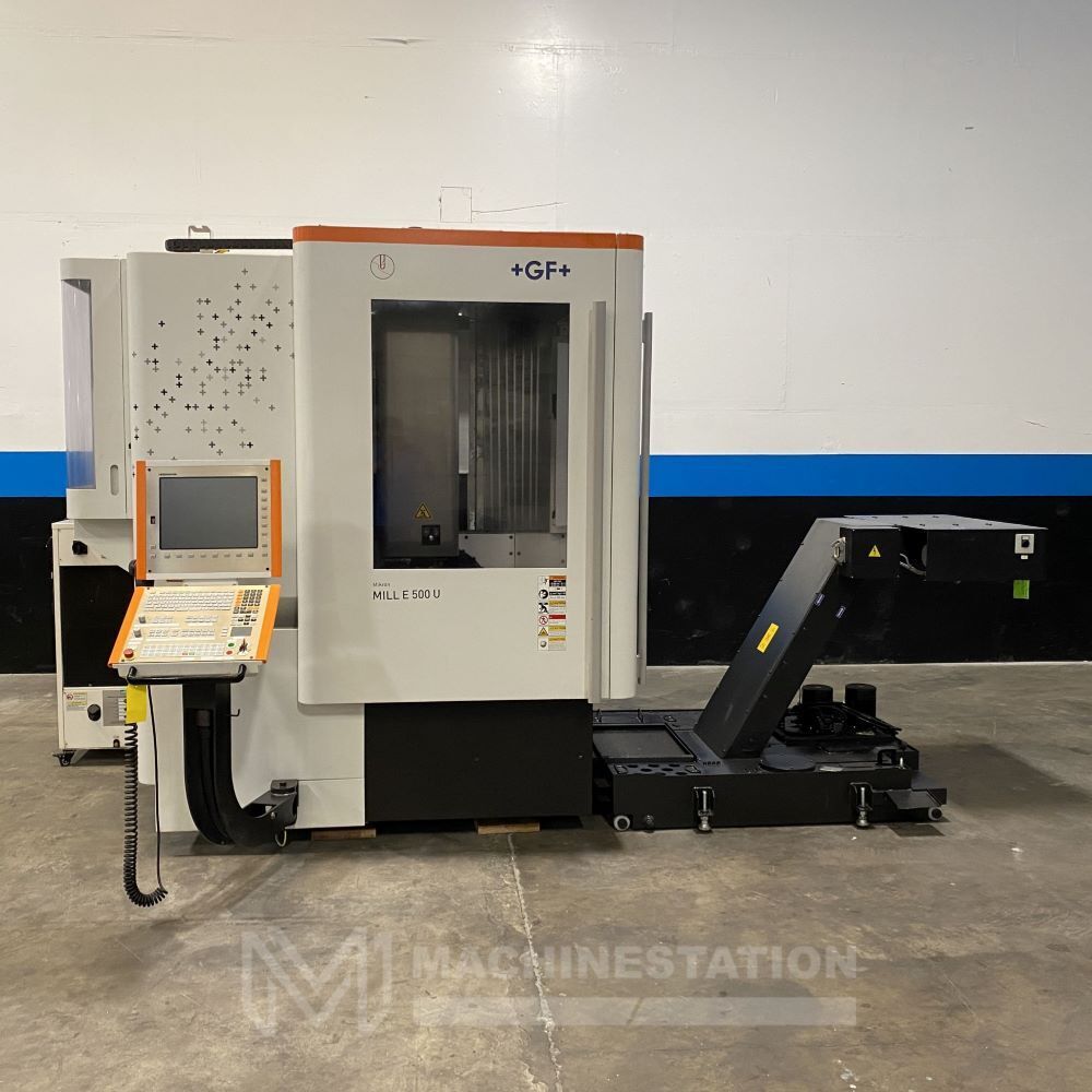 Mikron #Mill-E-500U, CNC vertical machining center, 30 automatic tool changer, 19.6" X, 17.7" Y, 15.7" Z - Image 1