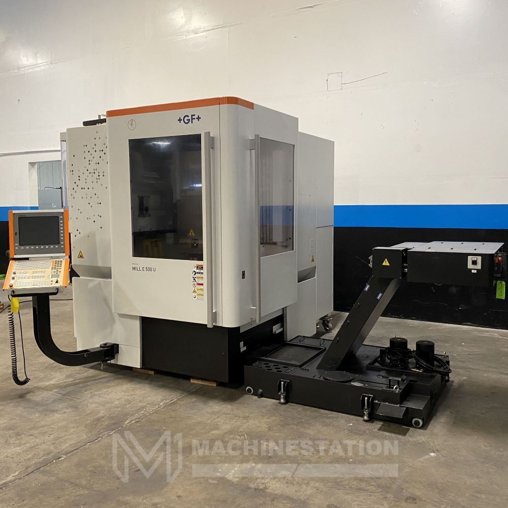 Mikron #Mill-E-500U, CNC vertical machining center, 30 automatic tool changer, 19.6" X, 17.7" Y, 15.7" Z - Image 3