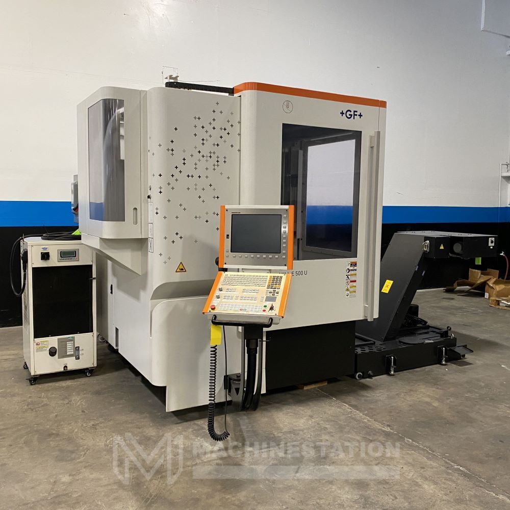 Mikron #Mill-E-500U, CNC vertical machining center, 30 automatic tool changer, 19.6" X, 17.7" Y, 15.7" Z - Image 4