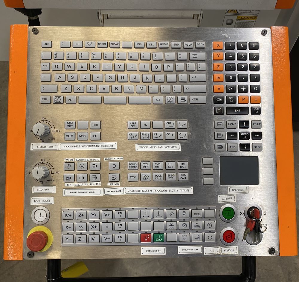 Mikron #Mill-E-500U, CNC vertical machining center, 30 automatic tool changer, 19.6" X, 17.7" Y, 15.7" Z - Image 8