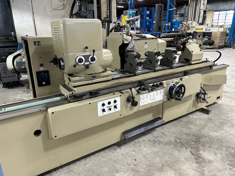 12" x 60" WMW, universal cylindrical grinder, 1985 - Image 3