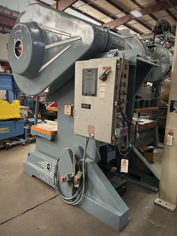150 Ton, V & O Press #150ST, OBI press, 7" stroke, 20" Shut Height, 80 SPM, 1980 - Image 5