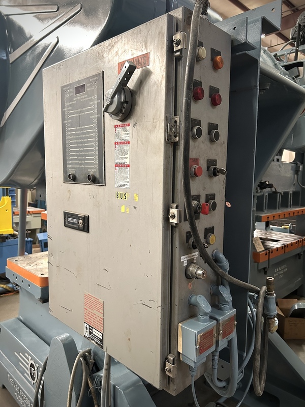 150 Ton, V & O Press #150ST, OBI press, 7" stroke, 20" Shut Height, 80 SPM, 1980 - Image 6