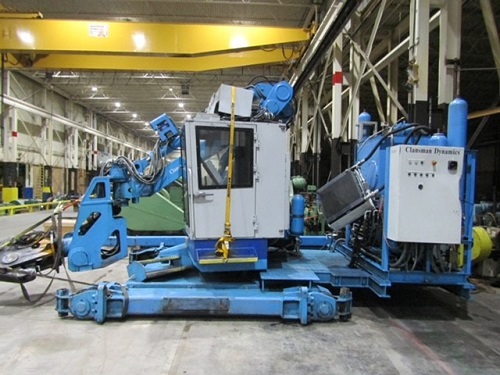 1.65 Ton, Clansman Clansman #C2100, forging rail-bond manipulator, 1500 KG, 1800mm vertical arm length - Image 1