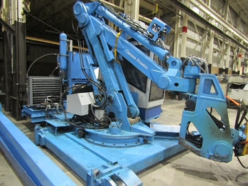 1.65 Ton, Clansman Clansman #C2100, forging rail-bond manipulator, 1500 KG, 1800mm vertical arm length - Image 5