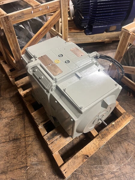 50 HP 850/2800 RPM Reliance, Frame B366ATZ, DPFV, F1, 240 VA, 240 VF - Image 2
