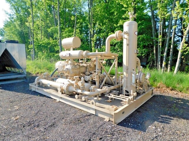 Ariel #JGR-2, 250 HP fuel gas booster compressor conditioning skid, unused - Image 3