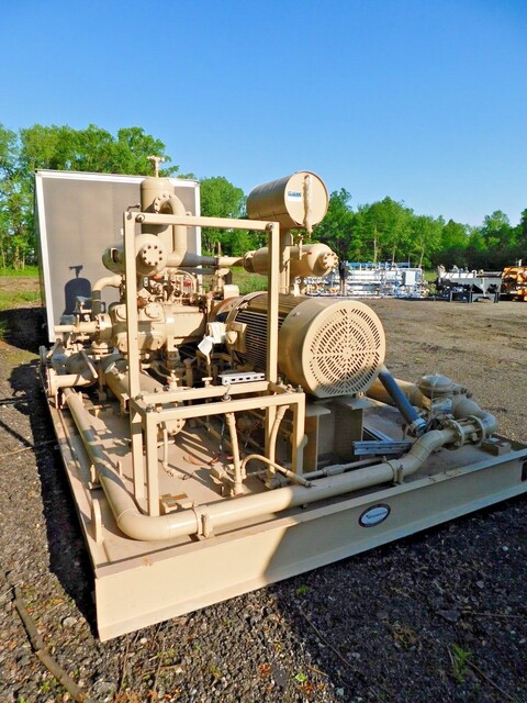 Ariel #JGR-2, 250 HP fuel gas booster compressor conditioning skid, unused - Image 4